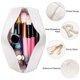 thumbnail image 4 of Bolsa de maquillaje Kovewon Bride Patch Letter para mujer, color blanco, 4 of 6