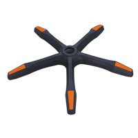 Magideal - Base De Sillas De Oficina De Repuesto, Patas Fuertes, Base Resistente Para Reemplazar La Silla , Naranja