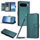 thumbnail image 1 of Funda Cartera Trébol para Google Pixel 11 Pro XL con Ranuras Tarjetas y Carga Inalámbrica Verde oscuro, 1 of 6