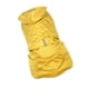 thumbnail image 1 of Chubasquero Grande Con Tira Reflectante Para Perros, Poncho Para Mascotas, Ropa Impermeable, Amarillo, 4XL, 1 of 5
