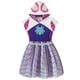 thumbnail image 1 of Vestido de cosplay Marvel Ghost Spider para niñas con capucha de tul, 1 of 6