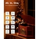 thumbnail image 2 of Tocadiscos ORCC 10 en 1 con Bluetooth, casete de CD de vinilo USB, 2 of 3