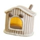 thumbnail image 3 of Encantadora Cama Para Gatos, Casa, Cojín Para Mascotas, Cómoda Y Cálida Perrera, Casas Para Cachorros De Invierno, L, Gris, 3 of 5