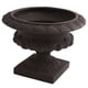 thumbnail image 3 of Urna decorativa Nearly Natural con acabado de hierro de 32 cm para interior/exterior, 3 of 7