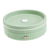 Magideal - Organizador Giratorio, Soporte Para Condimentos, Bandeja De Almacenamiento, Bandeja Para Especias, Estante Para Especias Para Decoración De Armario Verde