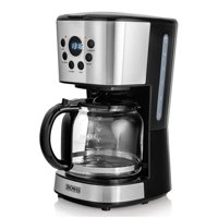 Thomas - Cafetera Electrica 1.8L 900W Jarra De Vidrio Th-141