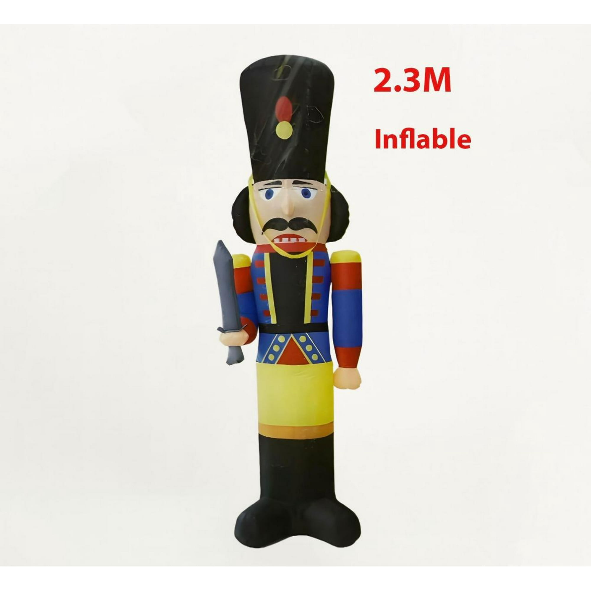 Aladdins Shop - Cascanueces Inflable 2,3 Metros - Figuras Adornos De Navidad