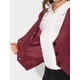 thumbnail image 5 of INSPIRE CHIC Chaleco Vintage para Mujer con Botones, Chaleco de Traje Steampunk Jacquard con Bolsillos S Burdeos, 5 of 6