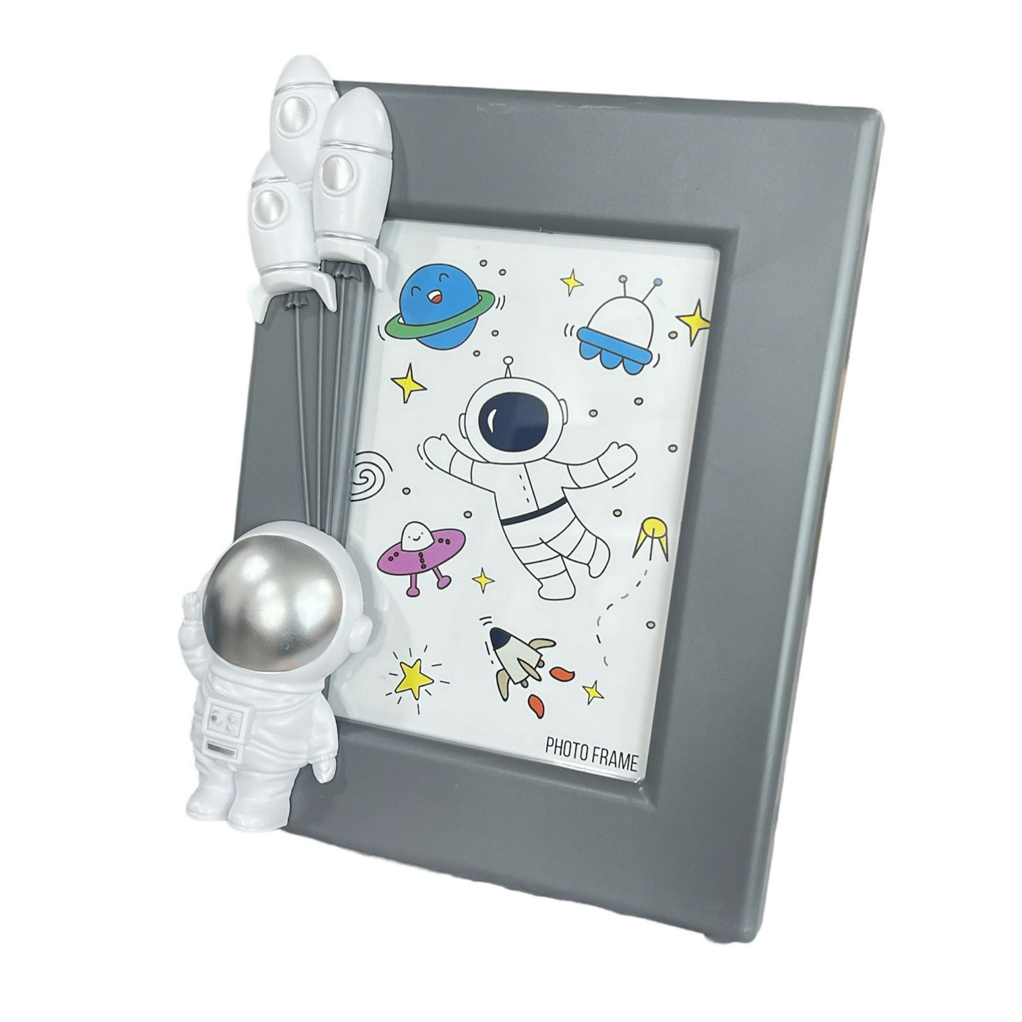 Oem - Marco De Foto Portaretrato Decorativo Astronauta 25x20cm P