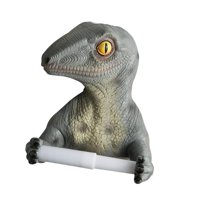 Magideal - Soporte De Toalla De Papel En Forma De Dinosaurio, Estante De Almacenamiento De Decoración Del Hogar Estante De Dibujos Animados De Papel Higiénico De