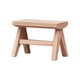 thumbnail image 3 of Accesorios Para Casa De Muñecas, Mini Silla De Madera Para Escenario De Vida, Banco De Decoración Con Micropaisaje, 3 of 5