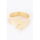 thumbnail image 1 of Pulsera Fashnzfab De Bisagra De Resorte Metal Dorado, 1 of 3