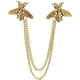 thumbnail image 1 of Vintage Honey Bee Brooch for Women and Men, Silver/Gold Tone, 1 of 3