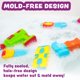 thumbnail image 4 of Bath Toys Tub Works Tools, sin moho, paquete de 6 para bebés y niños pequeños, 4 of 9