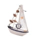thumbnail image 1 of Modelo De Velero, Artesanía Mediterránea, Decoración Del Hogar Para Regalos, Timón De Escritorio Para Sala De Estar, 1 of 3