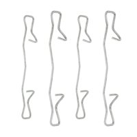 Ioensy - Resorte De Retorno De Pinza De Freno Trasero, 4 Uds., Bpf1755H, Profesional, Resistente