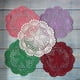 thumbnail image 2 of Set de 10 Posavasos Firefly Hope Redondos Tejidos a Ganchillo 4 Pulgadas 4 Colores, 2 of 5