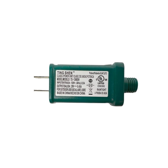 Transformador LED Goodsby Class 2, 29 V, 0,45 A, 13 W, IP44, con certificación UL