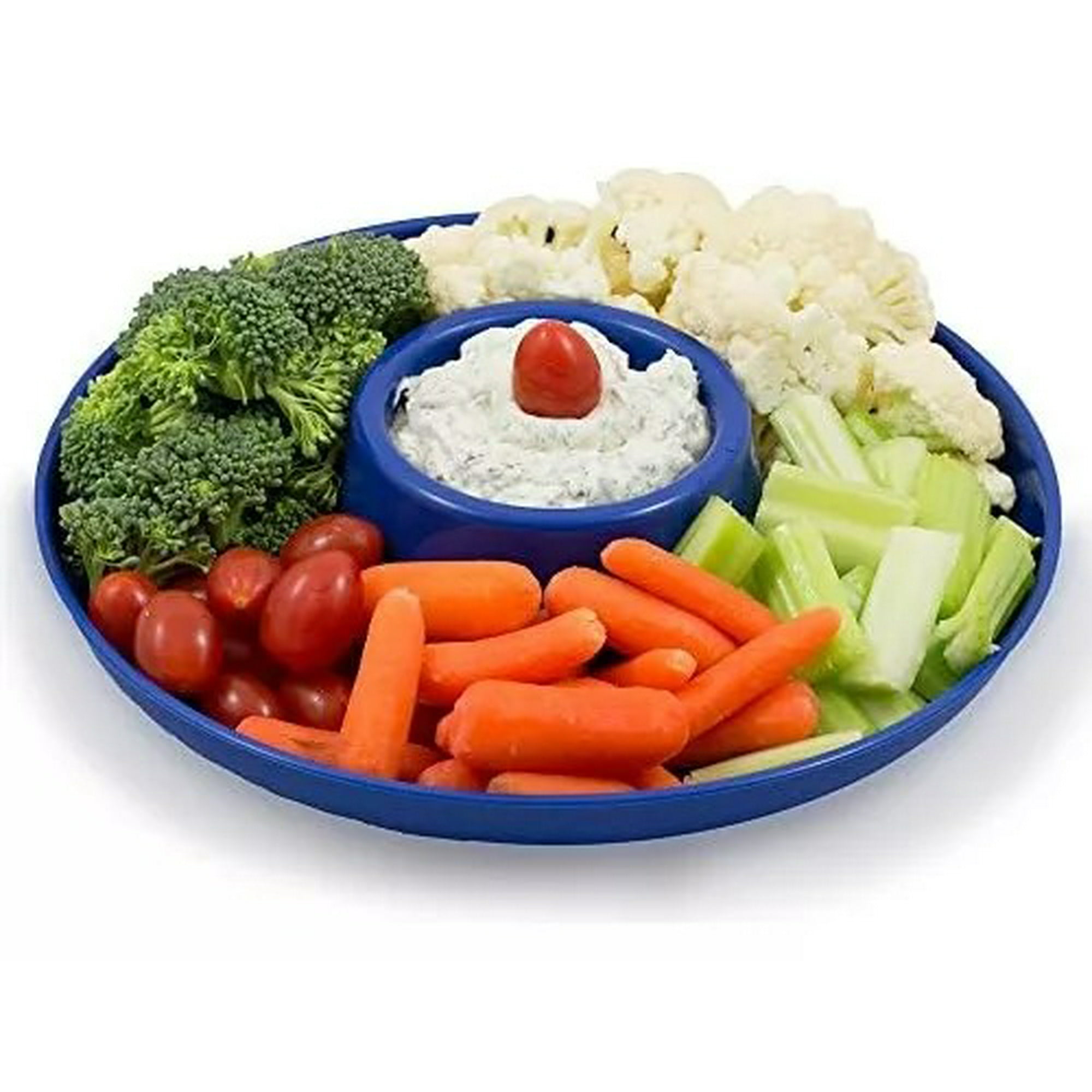 Genérico - Plato Botanero Multiple Para Snack Celeste