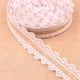 thumbnail image 2 of 4 piezas de cinta de yute con encaje blanco, arpillera vintage, cinta de encaje para coser, manualidades, bodas, fiestas, decoración navideña., 2 of 5