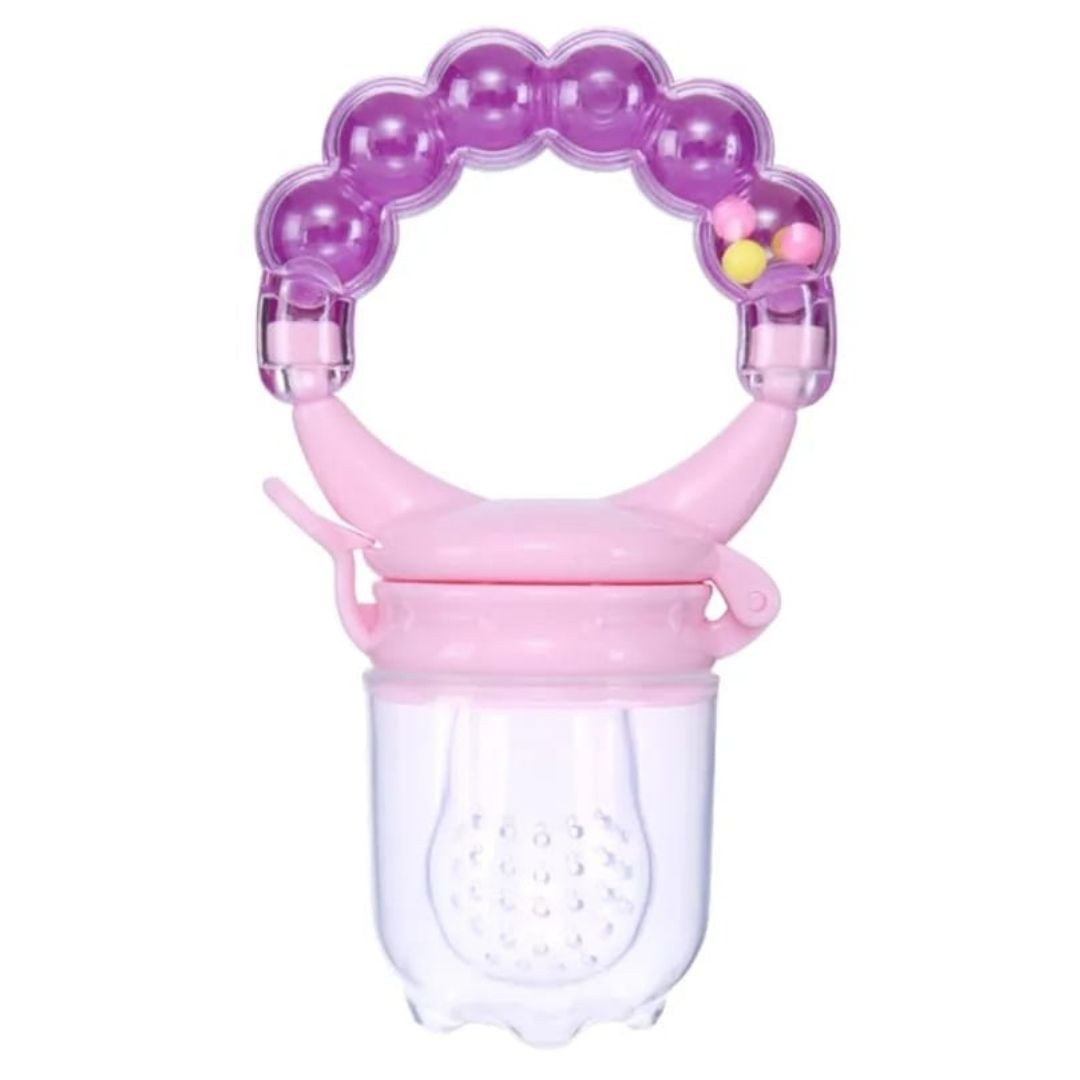 Oem - Chupete Para Fruta Con Cascabel Para Bebe Rosa