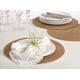thumbnail image 2 of Mantel individual SARO LIFESTYLE, diseño natural, yute, 15 cm (juego de 4), 2 of 3