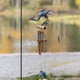 thumbnail image 3 of Campanillas de viento Cohasset Gifts de bambú con cabeza de pájaro que balancea la pasión, 3 of 5
