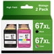 thumbnail image 1 of Cartucho de tinta Statago 67XL compatible con HP Ink 67 para impresora HP, 1 of 6