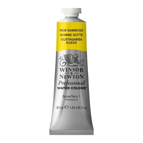 Acuarela Winsor & Newton Professional New Gamboge de 37 ml