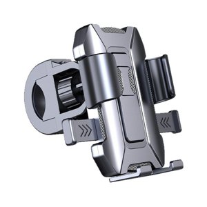 Magideal - Soporte Genérico Para Teléfono De Motocicleta, Profesional, De Instalación Rápida, Fácil De Usar, Con Ángulo Y Estabilidad Ajustables. Incluye Accesor Montaje En El Manillar