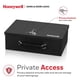 thumbnail image 5 of Caja fuerte Honeywell 6104, resistente al fuego, 0,17 L, negra, con llaves, 5 of 6