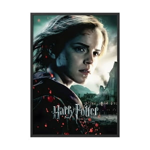 Creango - Cuadro Poster Enmarcado Hermione Granger Harry Potter Decorativo