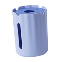 Magideal - Soporte Para Caja De Servilletas Faciales, Dispensador De Estuches Para Pañuelos, Organizador De Servilletas, Soporte Para Caja De Pañuelos Para Encim Azul