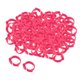 thumbnail image 4 of 100x Anillos Para Patas De Pollo 001-100 Clip Para Patas De Polluelos De Pato Rosa Roja, 4 of 5