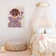 thumbnail image 2 of Arte mural en lienzo Oopsy Daisy: pequeña princesa hada, 36 x 46 cm, 2 of 4