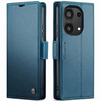 Caseme Tipo Cartera Xiaomi Redmi Note 13 4G Con Cierre Magnético, Rfid, Tarjetero, Soporte, Carga Inalámbrica