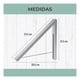 thumbnail image 5 of Tendedero De Ropa Plegable Pared Colgador Ajustable Aluminio, 5 of 7