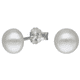 thumbnail image 1 of Aros con Media Perla 6 mm en Plata 925, 1 of 2