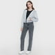 thumbnail image 4 of Polerón Mujer Crop Full Zipper Gris Melange Corona, 4 of 5