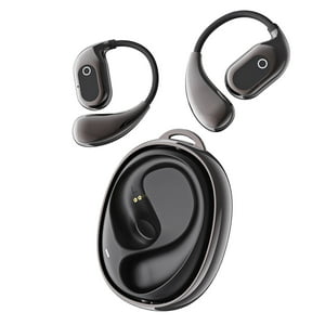 Aaronmei Auriculares Inalámbricos Rotativos Open-Ear Traducción Ai 144 Idiomas Bluetooth 5.4 Negro