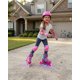 thumbnail image 1 of Set De Patines Roller Con Luces En Ruedas Mas Kit De Seguridad Talla M, 1 of 6