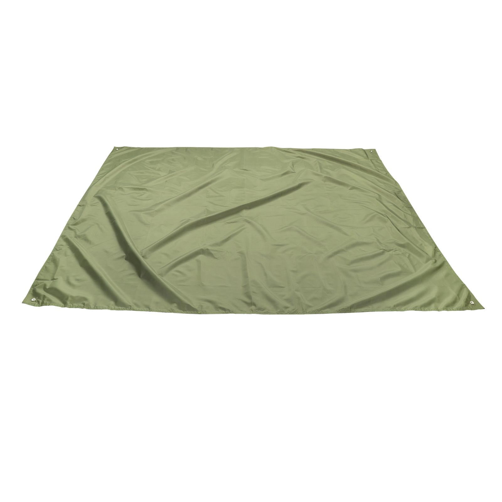 Magideal - Tienda Impermeable Equipo Piso Colchón Refugio De Supervivencia De Servicio Para Caminatas Al Camping , Verde, 2x2m