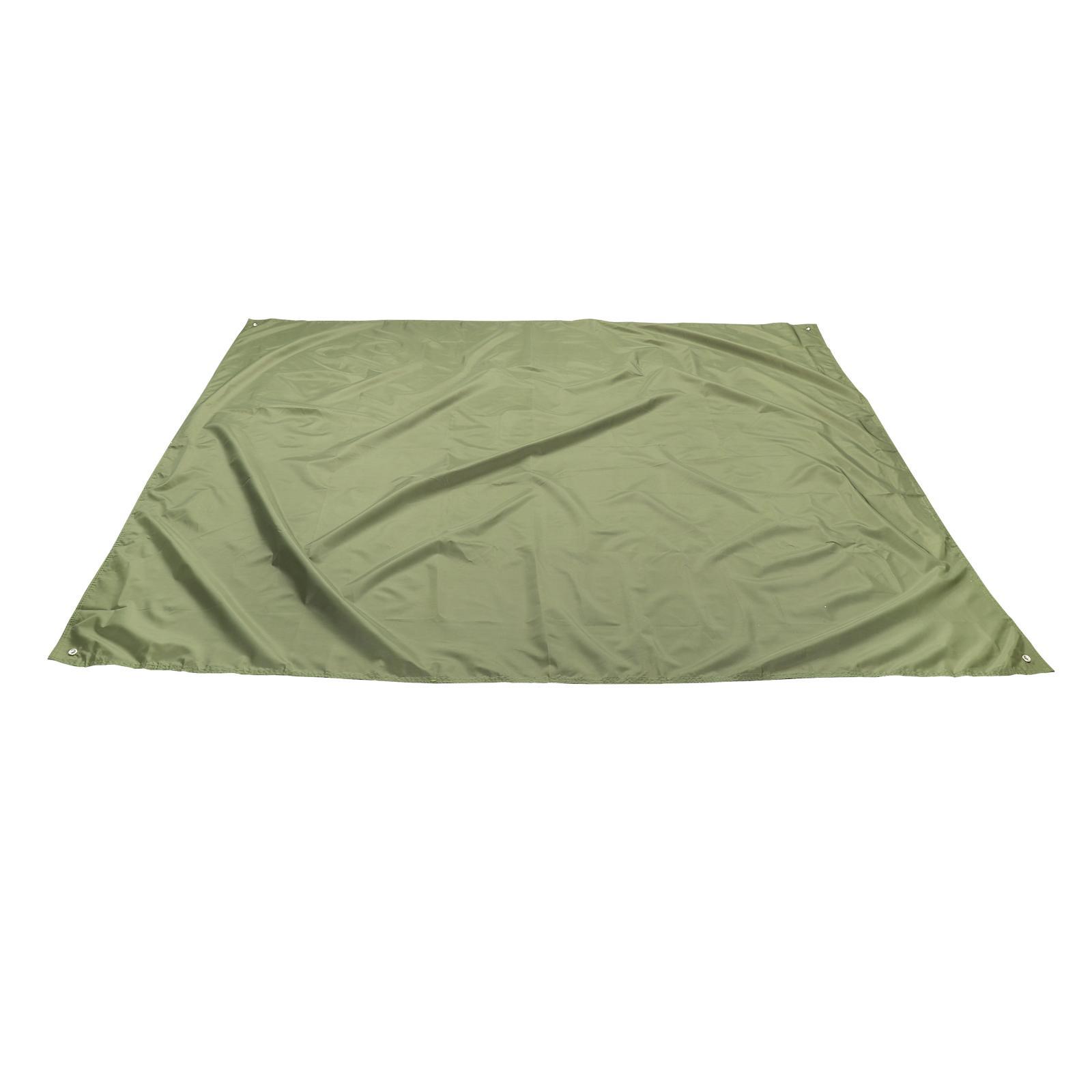 Magideal - Tienda Impermeable Equipo Piso Colchón Refugio De Supervivencia De Servicio Para Caminatas Al Camping , Verde, 2X2M