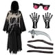 thumbnail image 3 of Disfraz de Spooktacular Creations, ojos brillantes, Grim Reaper, para niños, 3 of 7