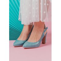 Eda Manzini - Zapato Ecrin Azul