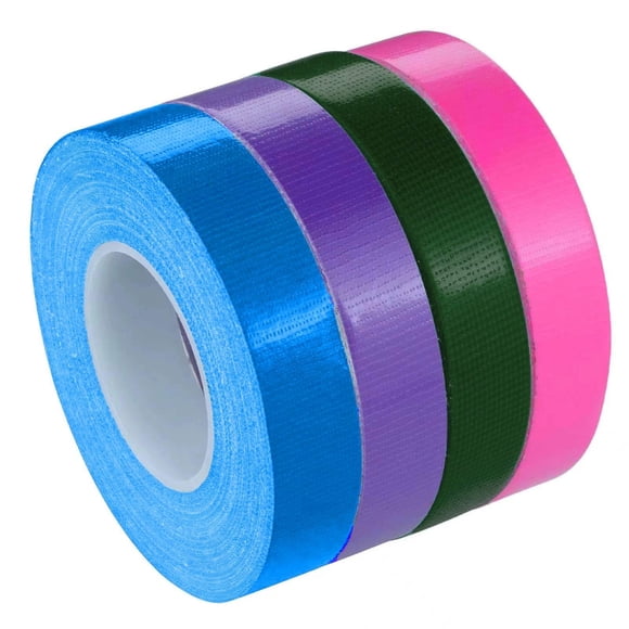 Cinta adhesiva de tela XEHAHOSH 1,5 cm × 9,4 m – Pack de 4 colores impermeables