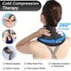 thumbnail image 2 of Ice Pack Wrap ComfiTech Gel para cuello y cuello uterino, color negro, 2 of 5