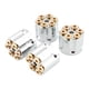 thumbnail image 1 of 4x Tapas Tornillos Motor Repuestos Para Harley-Davidson Sportster Modelos Argent, 1 of 5
