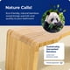 thumbnail image 3 of Taburete de inodoro Squatty Potty Oslo plegable de bambú de 18 cm, color marrón, 3 of 9