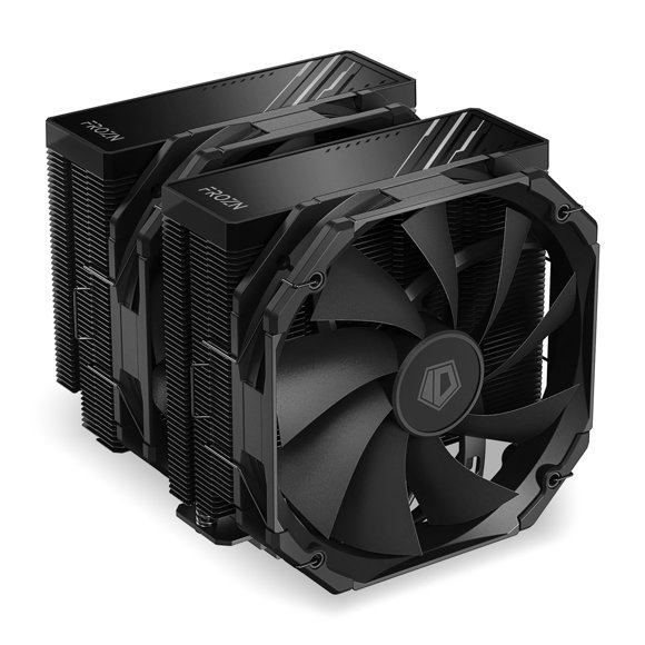 Enfriador de CPU ID-COOLING FROZN A720 negro de doble torre 163 mm